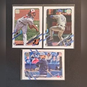 2021 Topps Rookie Short Print Photo Variation MLB Baseball Cards Brady Singer